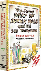 The Secret Diary of Adrian Mole Aged 13¾ - Box - 3D Image