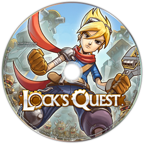 Lock's Quest - Fanart - Disc Image