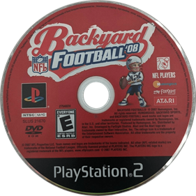 Backyard Football '08 - Disc Image