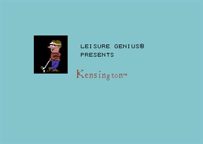 Computer Kensington - Screenshot - Game Title Image