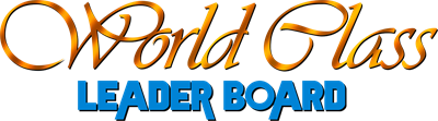 World Class Leader Board - Clear Logo Image