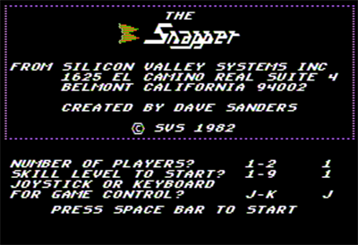 The Snapper - Screenshot - Game Title Image