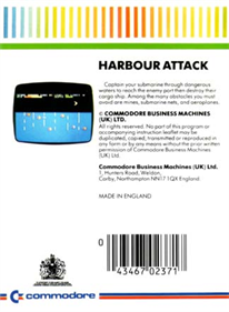 Harbour Attack - Box - Back Image