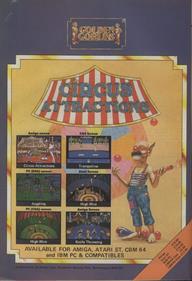 Circus Attractions - Advertisement Flyer - Front Image