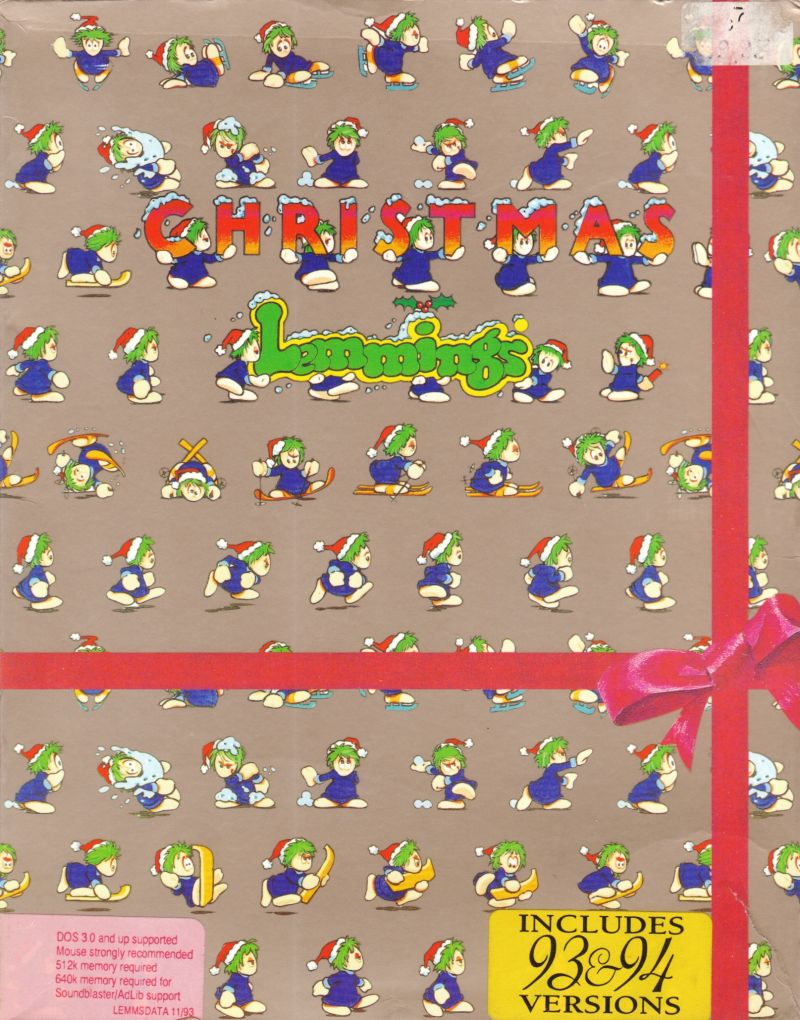 Holiday Lemmings '94 Online :: DJ OldGames