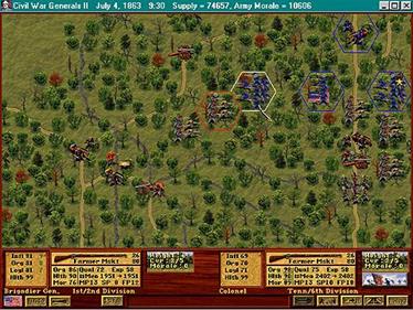 Grant, Lee, Sherman: Civil War Generals 2 - Screenshot - Gameplay Image