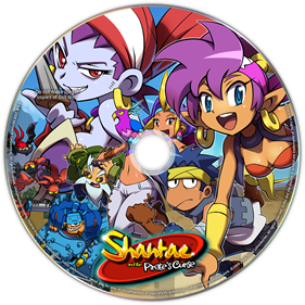 Shantae and the Pirate's Curse - Fanart - Disc Image