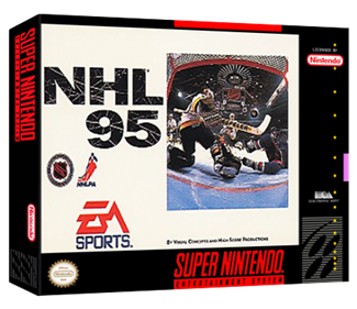 NHL 95 - Box - 3D Image