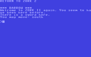 Return to Zork II