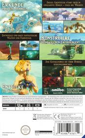The Legend of Zelda: Tears of the Kingdom - Box - Back Image