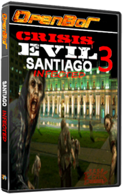 Crisis Evil 3: Santiago Infected - Box - 3D Image