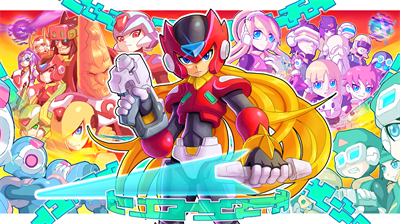 Mega Man Zero/ZX Legacy Collection - Fanart - Background Image