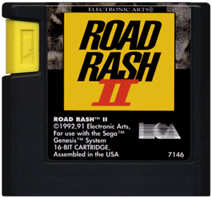 Road Rash II - Cart - Front Image
