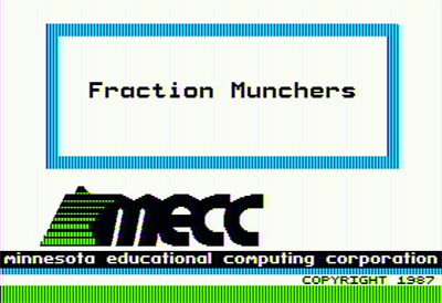 Fraction Munchers - Screenshot - Game Title Image