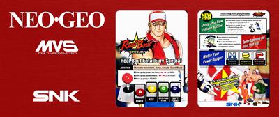 Real Bout Fatal Fury Special - Arcade - Marquee Image