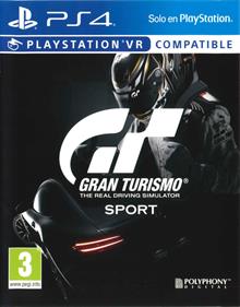 Gran Turismo Sport - Box - Front Image