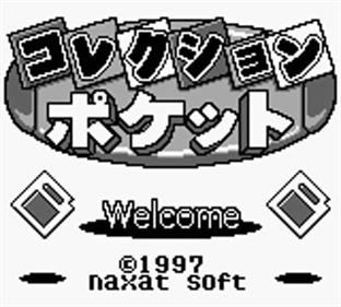Collection Pocket - Screenshot - Game Title Image