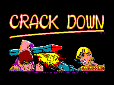 Crack Down - Screenshot - Game Title