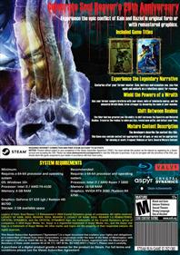 Legacy of Kain: Soul Reaver 1 & 2 Remastered - Fanart - Box - Back Image