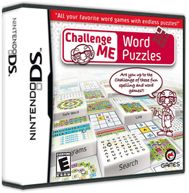 Challenge Me: Word Puzzles - Box - 3D Image
