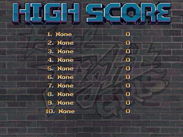 Final Fight Girls - Screenshot - High Scores Image