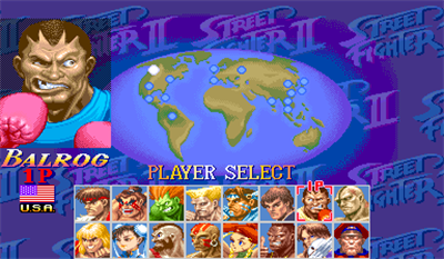 Super Street Fighter II Turbo - Screenshot - Game Select Image