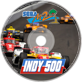 INDY 500 Twin - Fanart - Disc Image