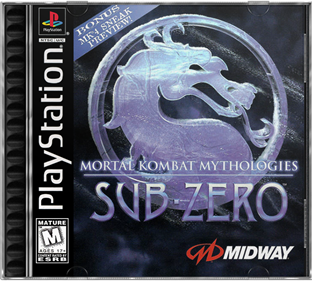Mortal Kombat Mythologies: Sub-Zero - Box - Front - Reconstructed Image