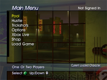 Pool Shark 2 - Screenshot - Game Select Image