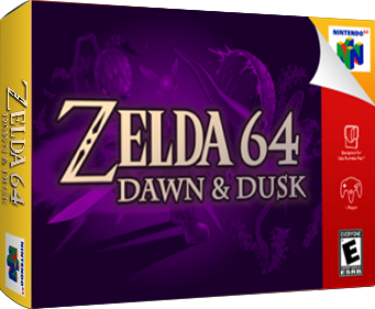 Zelda 64: Dawn & Dusk - Box - 3D Image