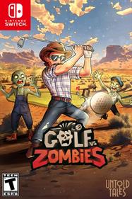 Golf VS Zombies - Fanart - Box - Front Image