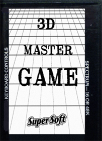 3D Master Game - Fanart - Box - Front Image