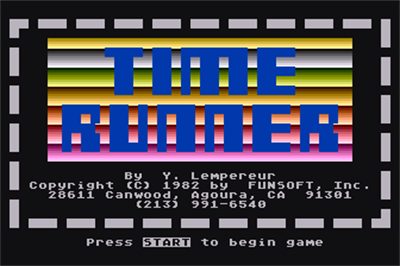 Time Runner - Screenshot - Game Title Image