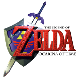 The Legend of Zelda: Ocarina of Time - Clear Logo Image