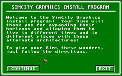 SimCity Graphics Set 2: Future Cities - Screenshot - Game Select Image