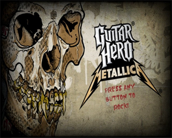 Guitar Hero: Metallica - Screenshot - Game Title Image