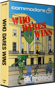 Who Dares Wins (dk'tronics) - Box - 3D Image