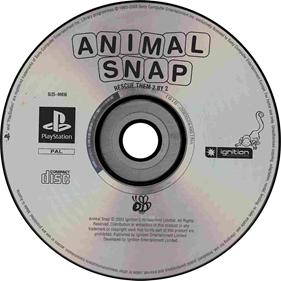 Animal Snap: Rescue Them 2 By 2 - Disc Image