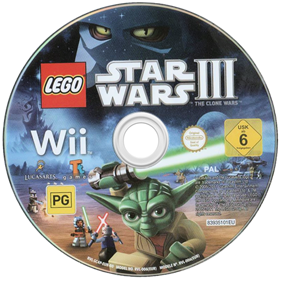 LEGO Star Wars III: The Clone Wars - Disc Image