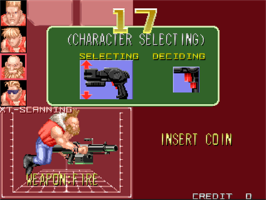 Operation Gunbuster - Screenshot - Game Select Image