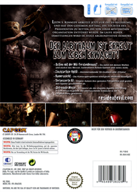 Resident Evil 4: Wii Edition - Box - Back Image