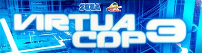 Virtua Cop 3 - Arcade - Marquee Image