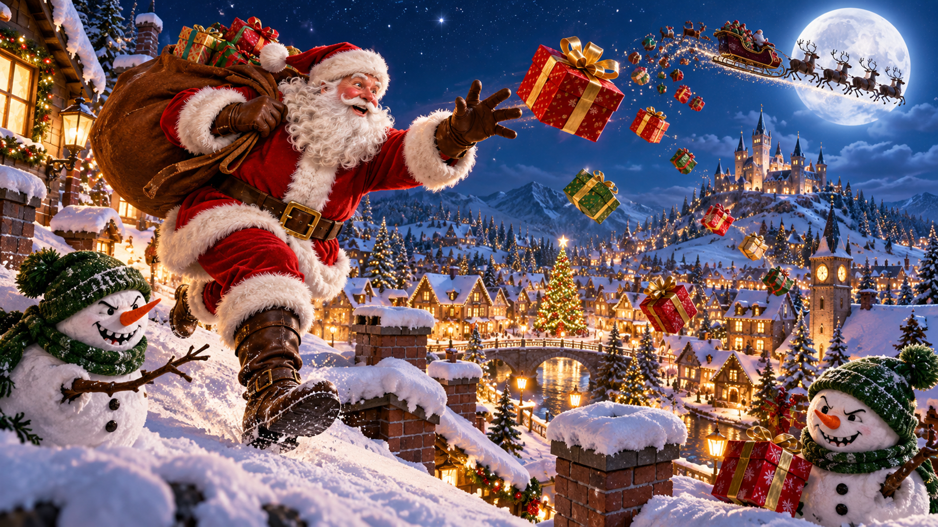 Santa Must Save Christmas