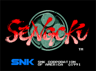 Sengoku - Screenshot - Game Title Image