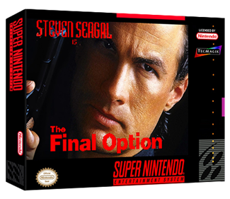 Steven Seagal is The Final Option - Box - 3D Image