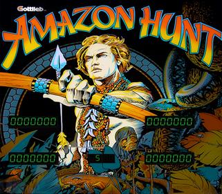 Amazon Hunt - Arcade - Marquee Image