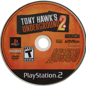 Tony Hawk's Underground 2 - Disc Image
