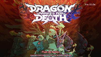 Dragon Marked for Death - Screenshot - Game Title Image
