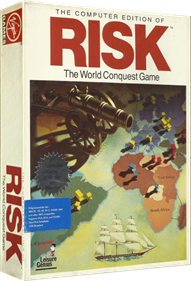 The Computer Edition of Risk: The World Conquest Game - Box - 3D Image