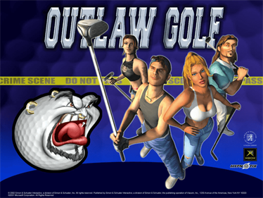 Outlaw Golf - Screenshot - Game Title Image
